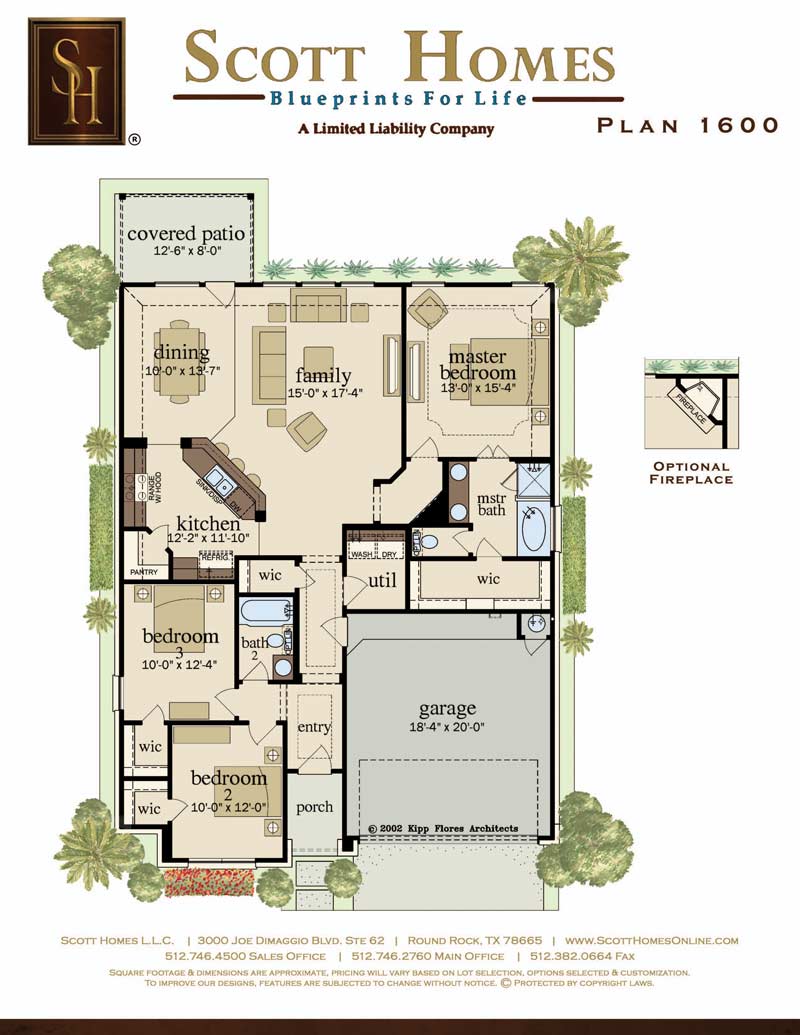 Scott Homes Plan 1600