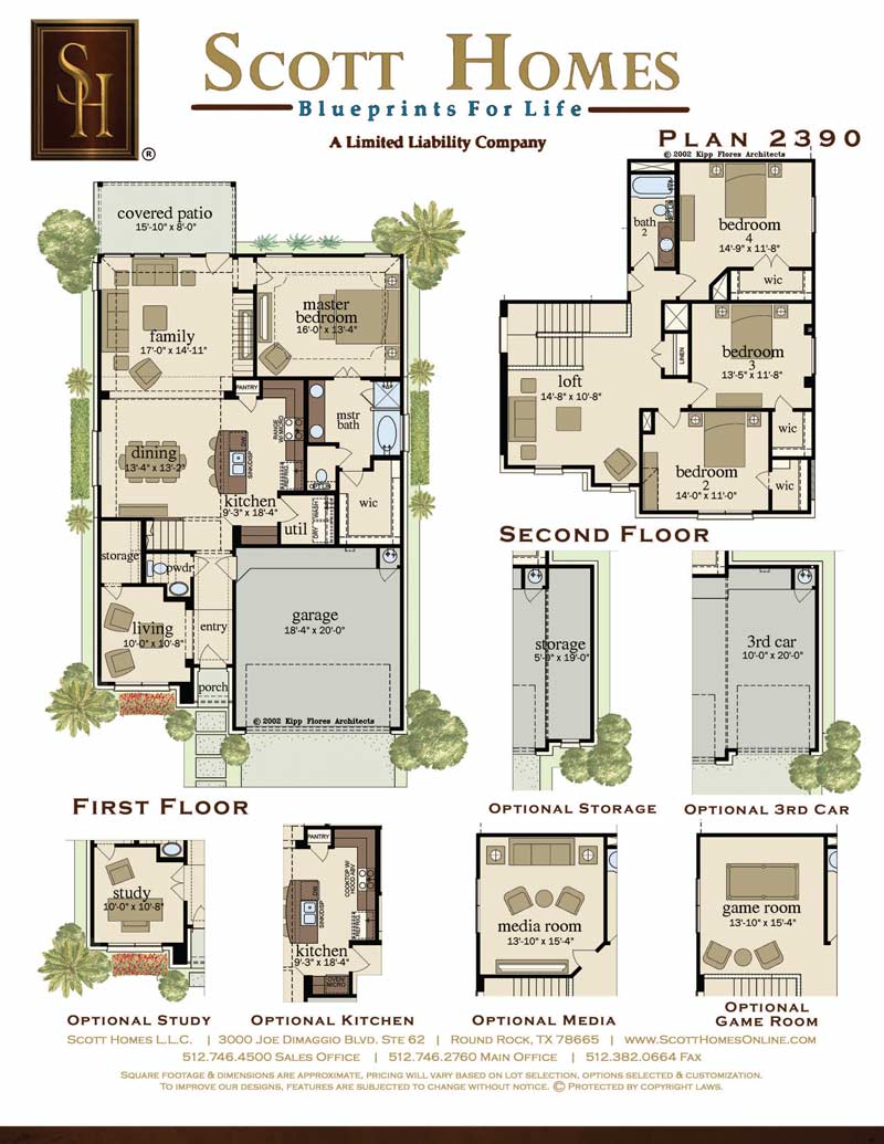 Scott Homes Plan 2390