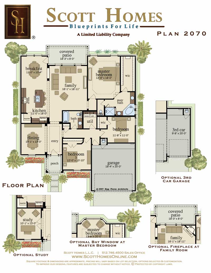 Scott Homes Plan 2070