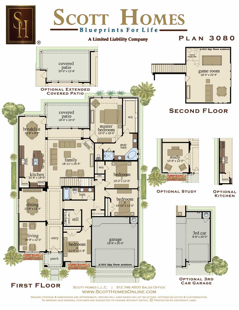 Scott Homes Plan 3080