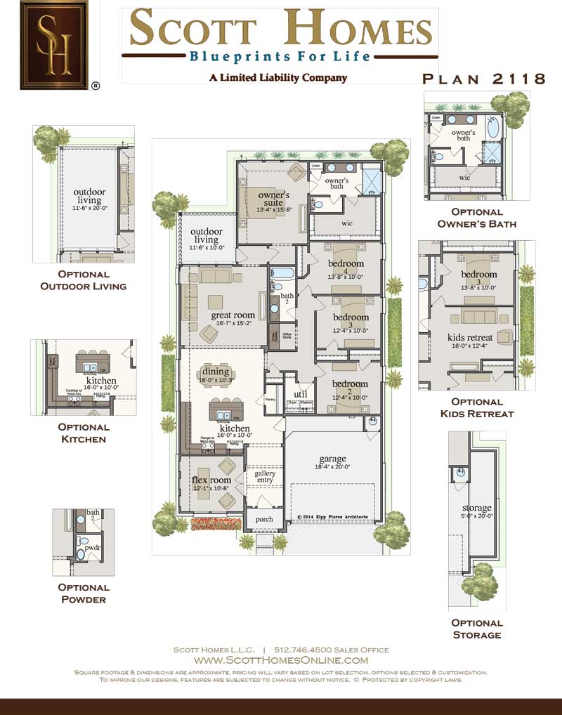 Scott Homes Plan 2118