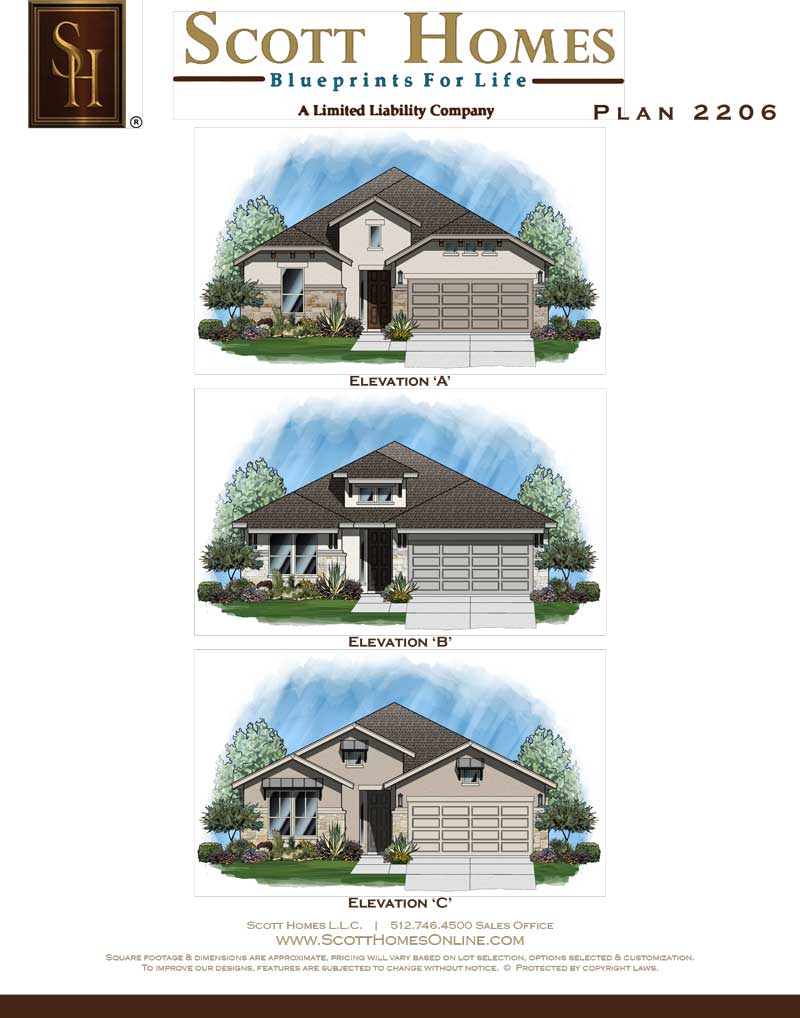 Scott Homes Plan 2206