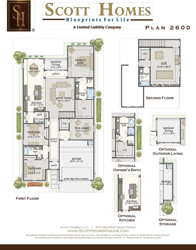 Scott Homes Plan 2600